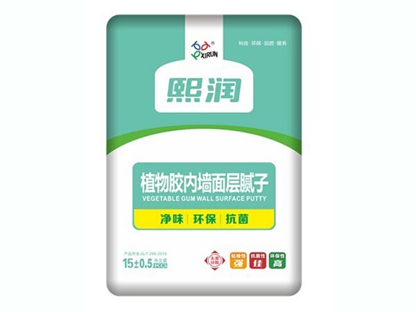 植物膠內(nèi)墻面層膩子